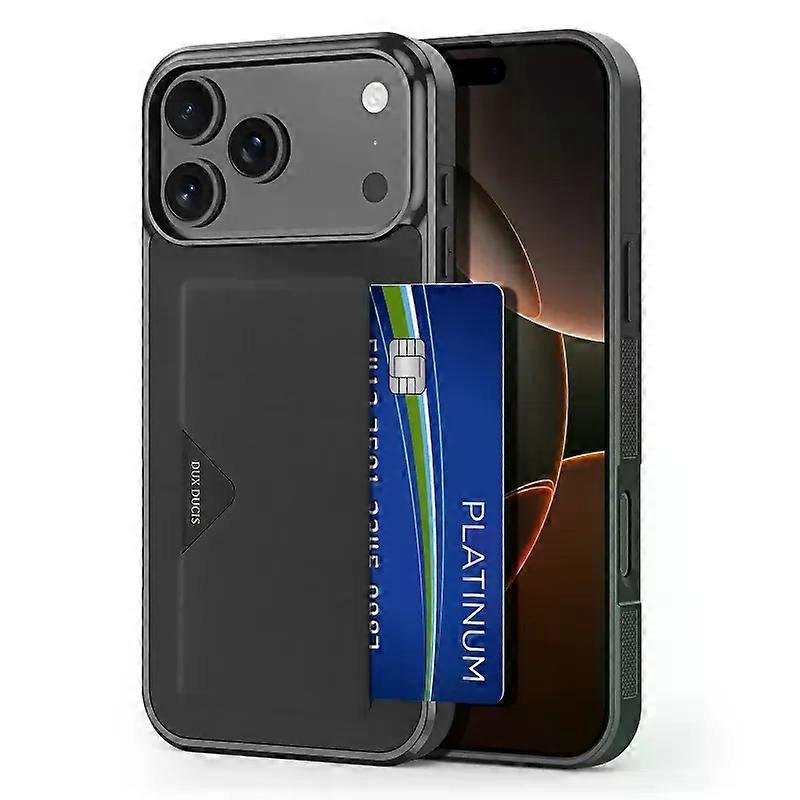 For Iphone 17 Pro Max / Iphone Air / 17 Pro / 17 Phone Back Cover With Card Holder 360 Full-Coverage Shockproof Case
