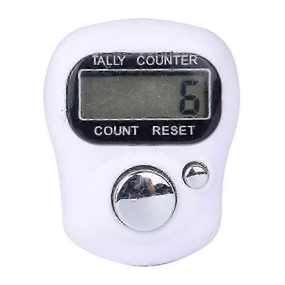 Electronic Digital Finger Ring Tally Counter Hand Held Knitting Row Counter Clicker NEW Mini Point Marker Counter LCD 26s