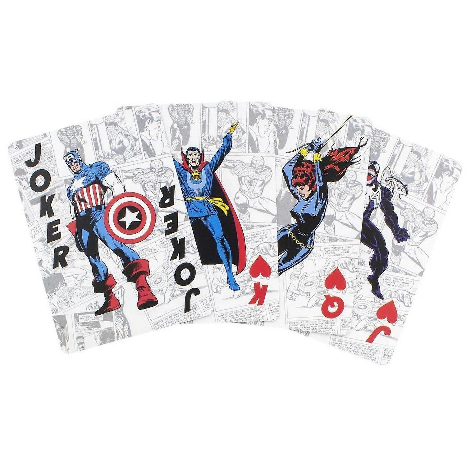 Captain America Comic Cover Playing Card Deck