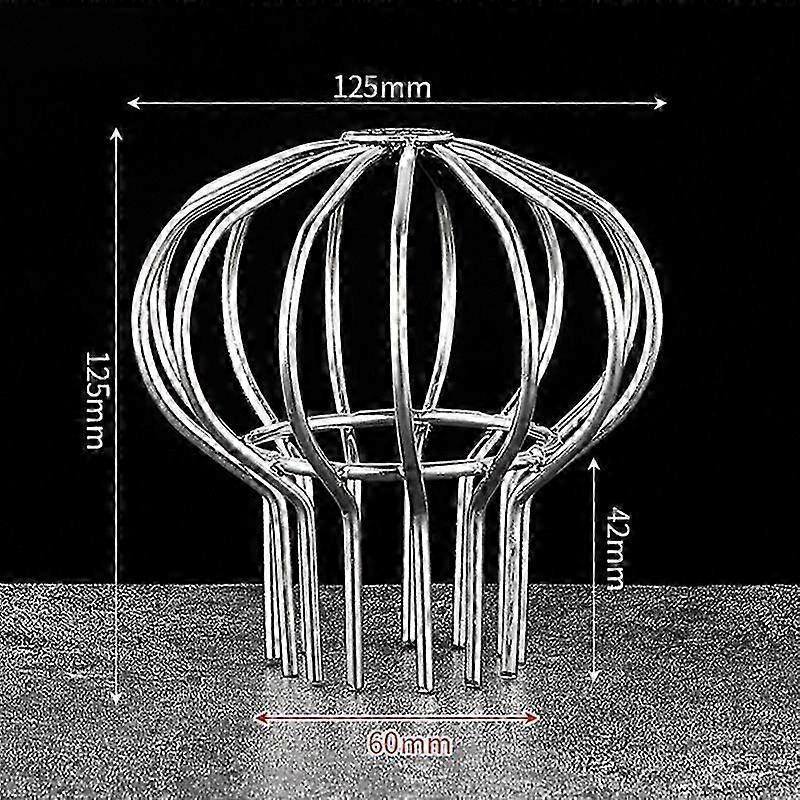 Rustfritt stål takrennebeskyttelsesfilter nettingballongbeslag for takavløpsrør løvavfallsfilter