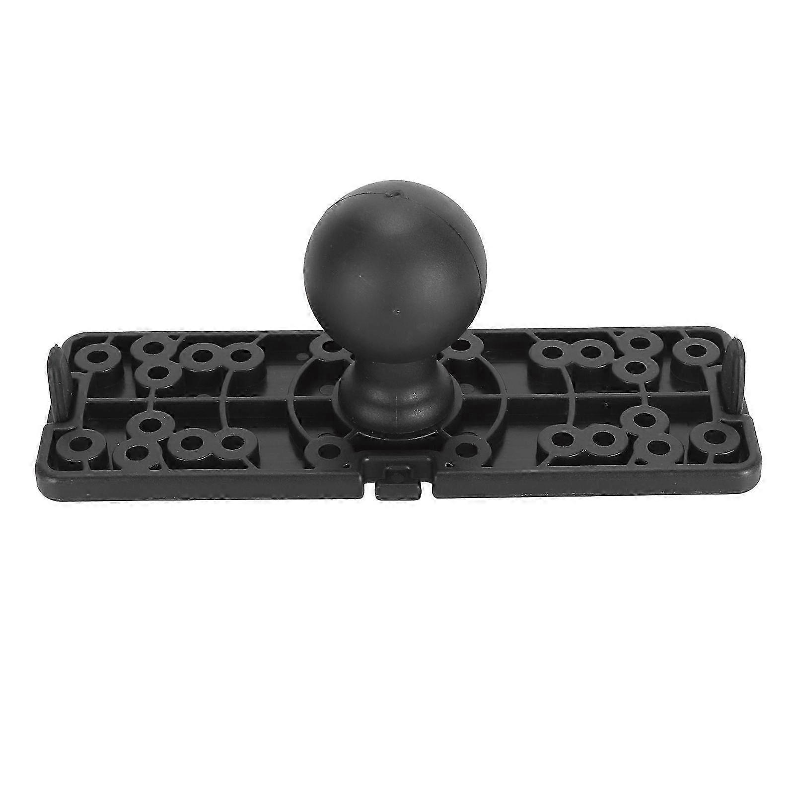 Fish Finder Mount Plate Universal 1,5 tums boll båt elektronisk ekolodshållare för Garmin för Humminbird för Lowrance