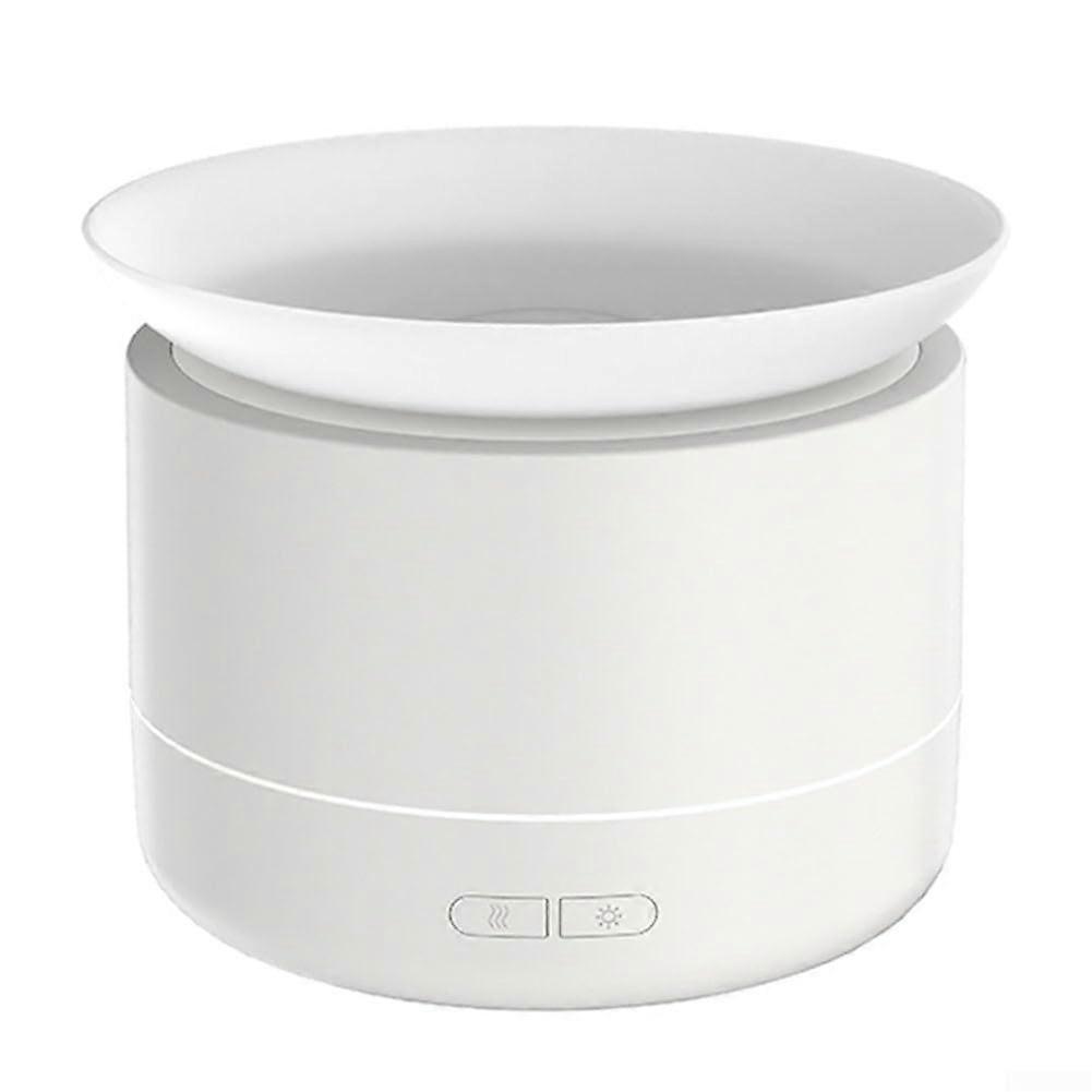 200ml Essential Oil Diffuser With 7Color LED Lights, Cool Mist Humidifier For Aromatherapy, Compact White