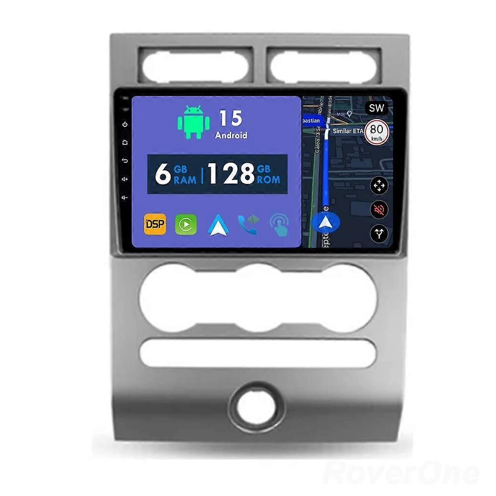 Car Radio 6G+128G CarPlay GPS Navigation Head Unit for Ford Expedition 3 2006 - 2017 Android Auto Bluetooth Stereo Touch Screen