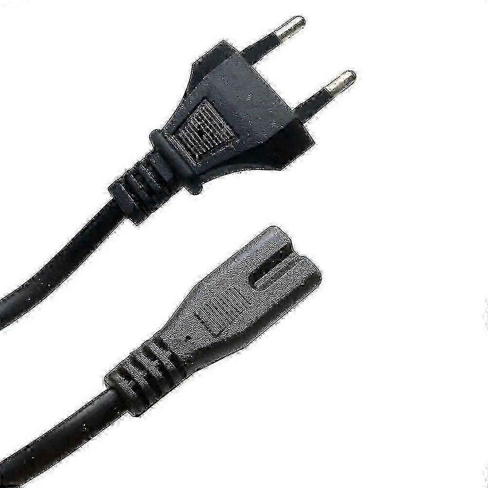 European 2-Pin to C7 Power Supply Adapter Cable Cord Travel IEC C7 Power Cord