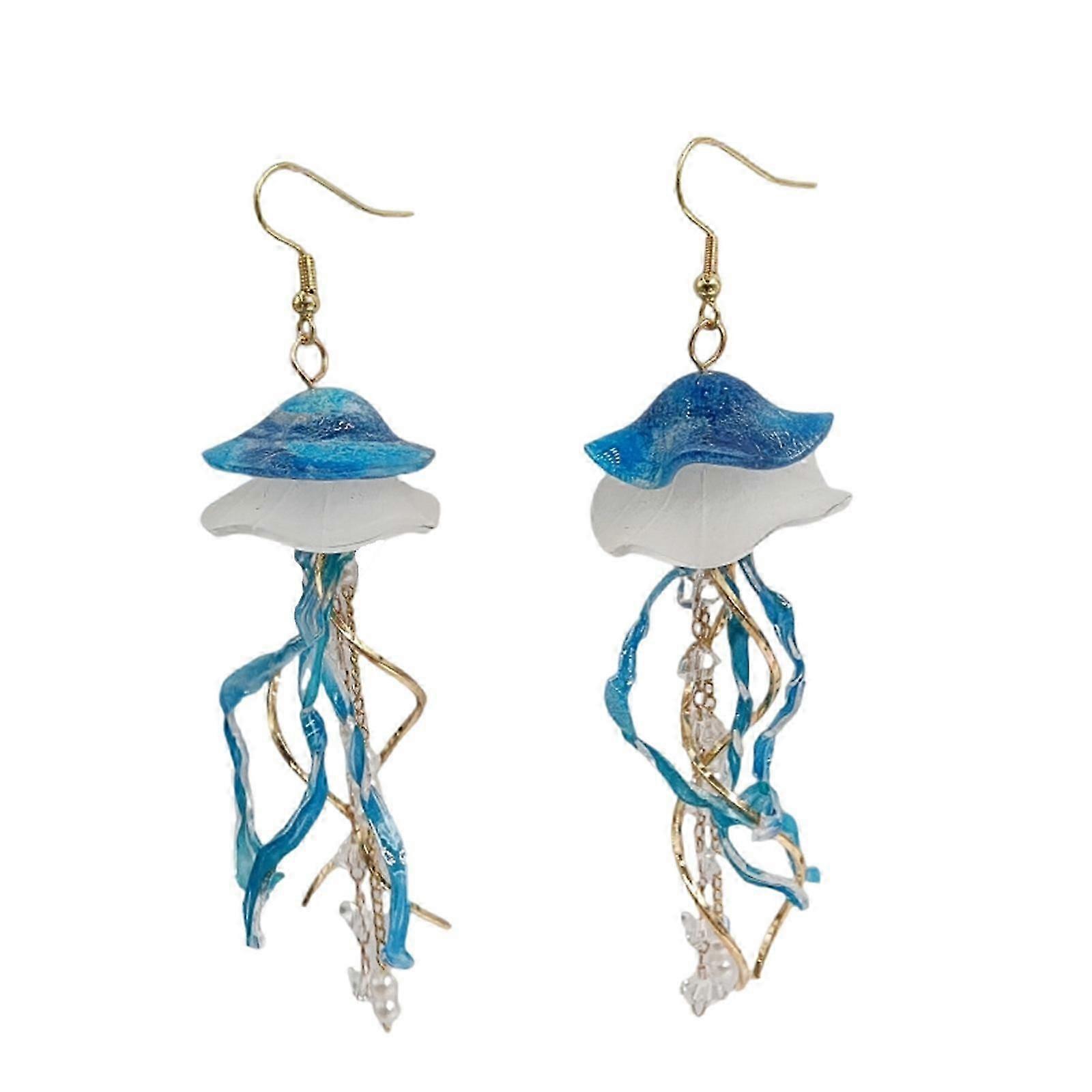 Jellyfish Dangle Earrings for Women's