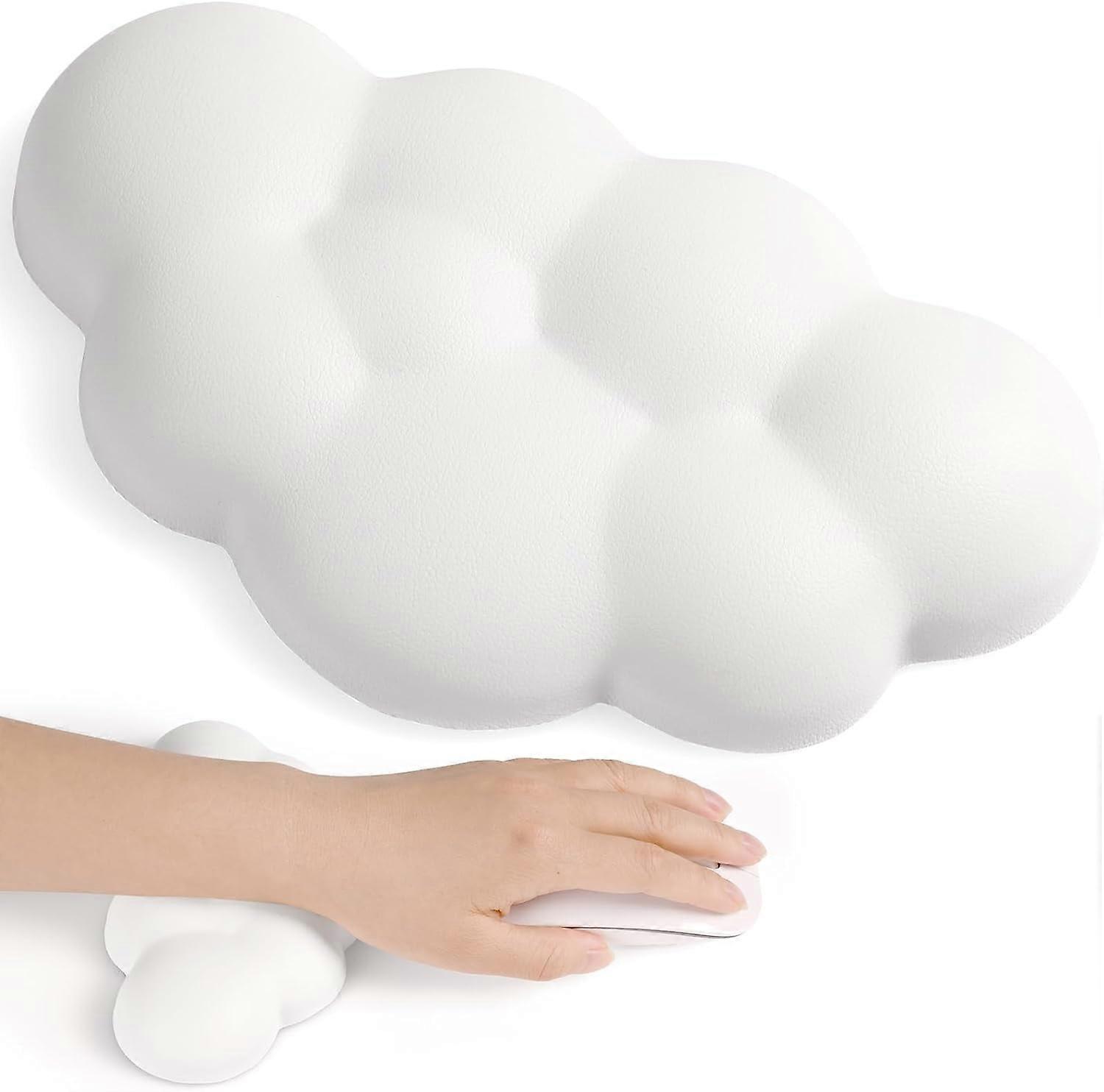 Cloud Wrist Rest for Mouse, Superfine Memory Foam Soft Gel Pad, Ergonomic Support with Anti-Skid Base, compatible with Office, Computer, Laptop