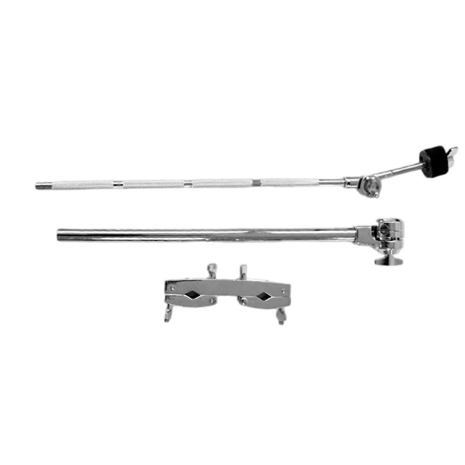 Practical Rotating Cymbal Extension Arm Clamp Holder Cymbal Positioning Arm Metal Texture Suitable for Most Drum Brands Multicolor