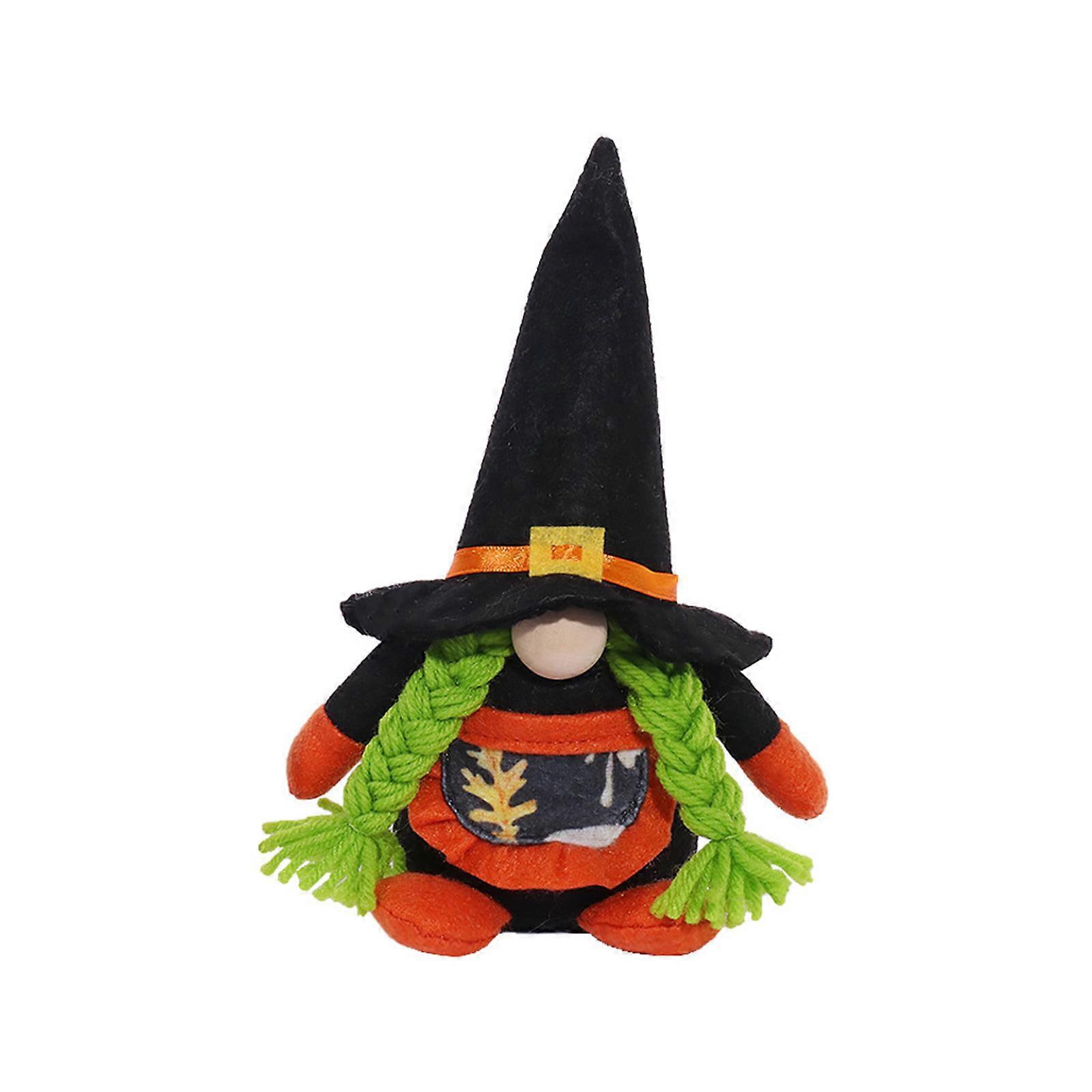 Handmade Cloth Dwarf Figure Ornament 19cm High Dwarf Ornament Holiday Tabletop Decoration For Home Office Desk Display Multicolor