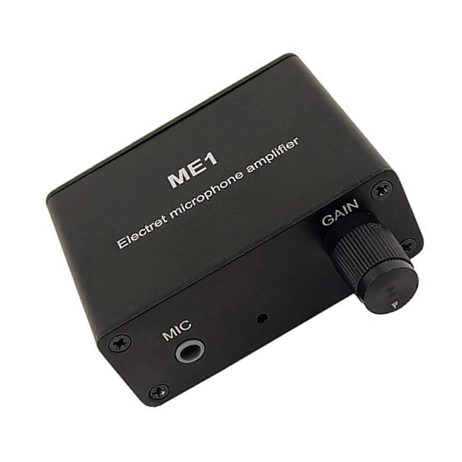 ME1 Portable Microphone Amplifier Module With 3 Independent Outputs 3.5mm Mic Input Rechargeable 150mAh Battery Multicolor