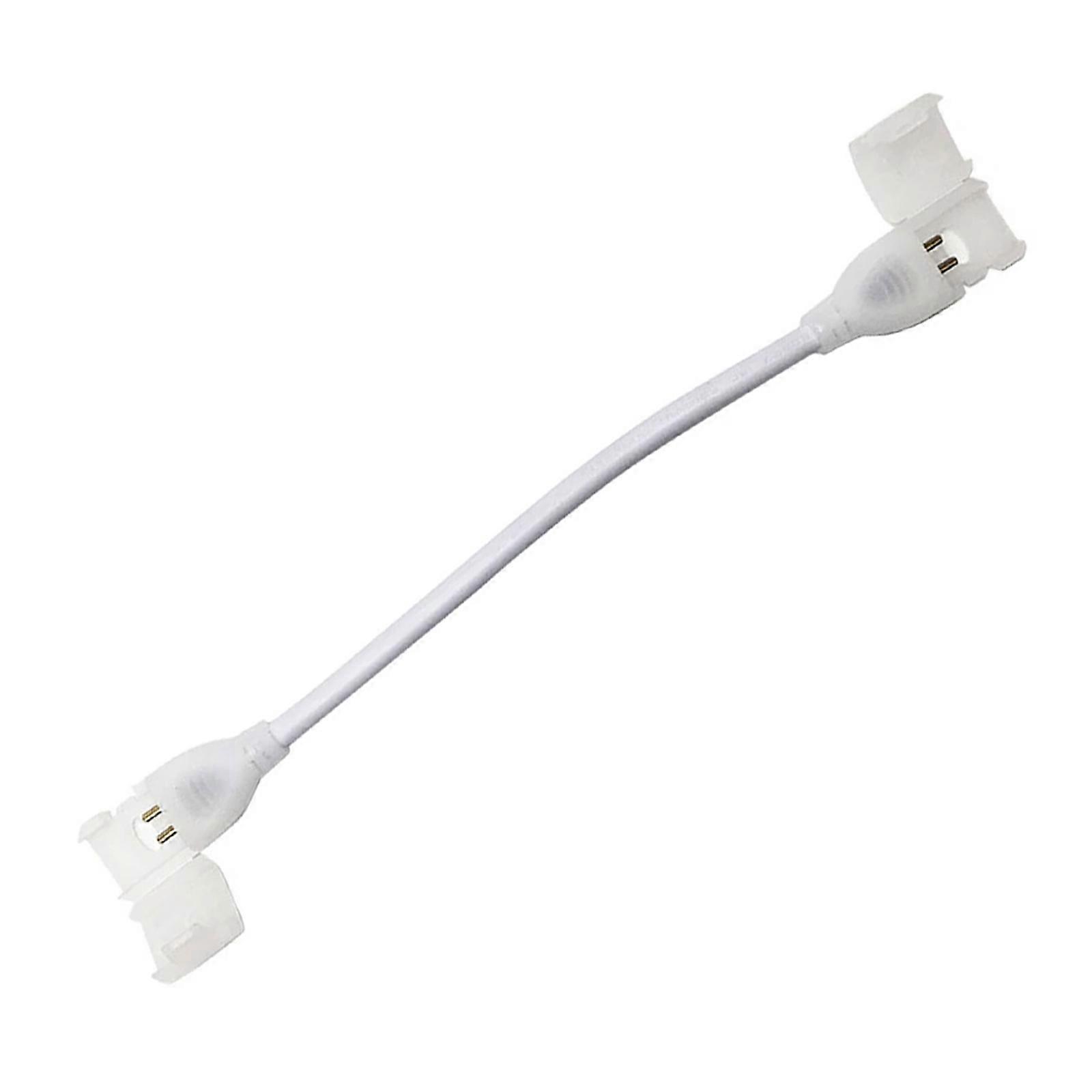 10mm Light Strips Connector 2pin Led Strips Light Fix Clips Connector 220V LED Strips Plug Extension Wire Enduring Multicolor