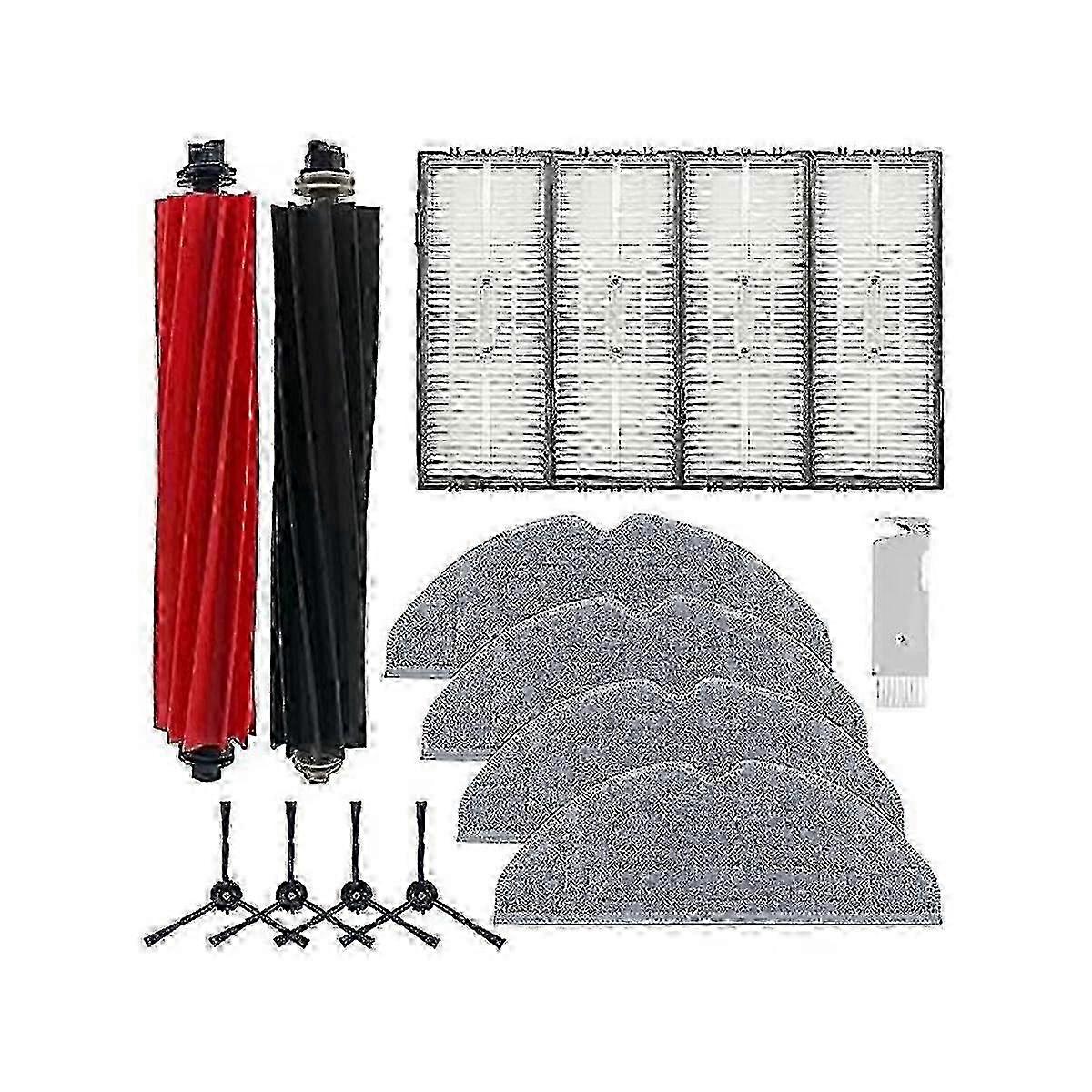 Compatible For S8 PLUS S8+ S8 Pro Ultra Robot Vacuum Main Side Brush Mop Hepa Filter Parts Accessories