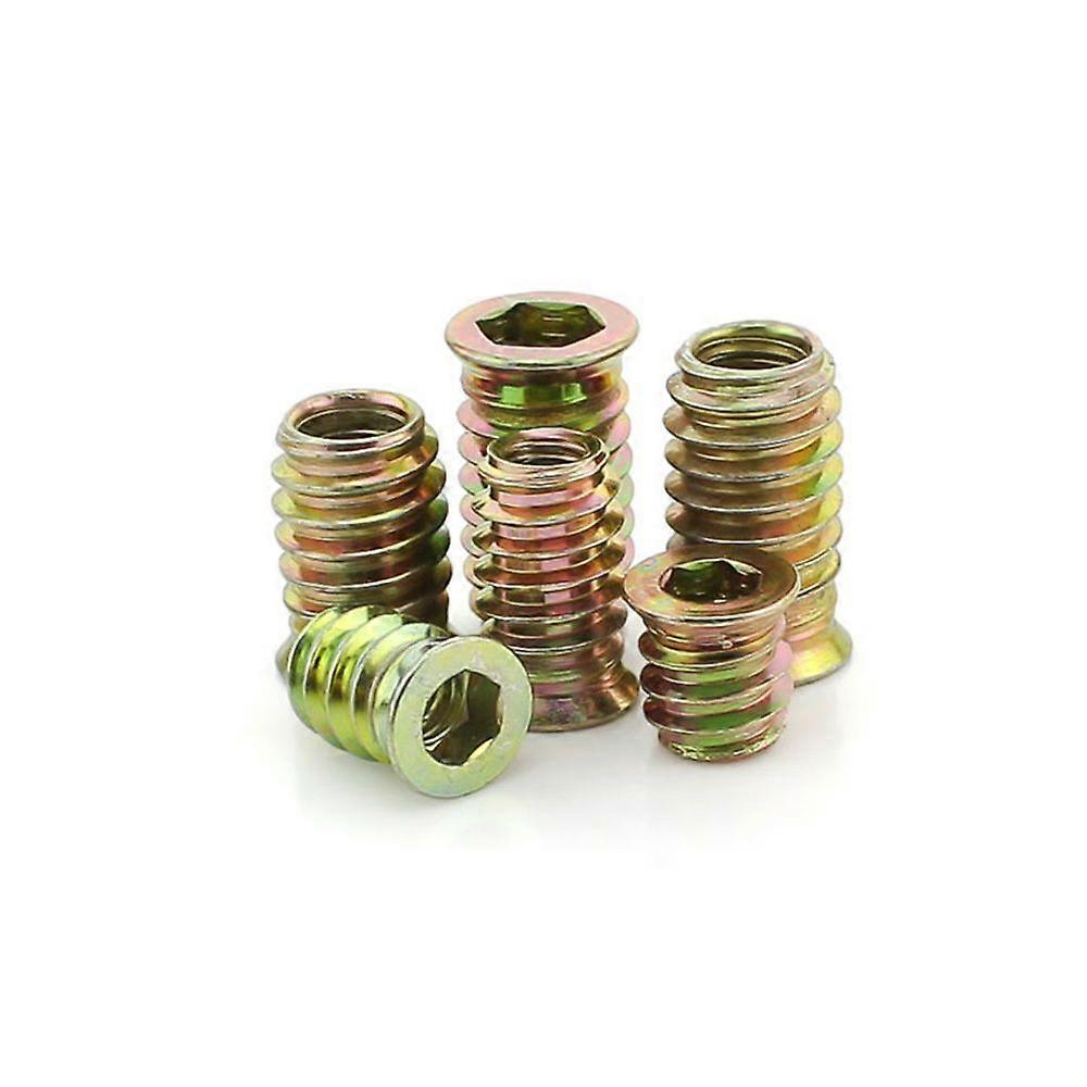 10 Xwood Interface Screws Insert Nut Hexagon Socket Furniture Fastener M6*17