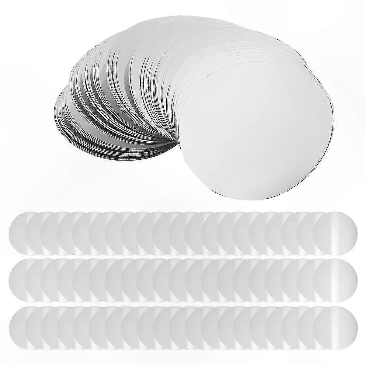 3 Inch Silver Wine Pourer Discs, 200 Pack, Drip-Proof Design for Smooth Pouring