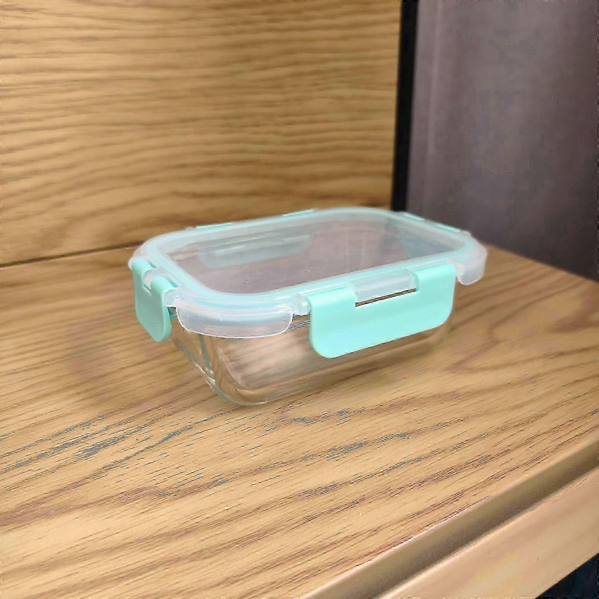 1pc Elegant Glass Meal Prep Set Airtight Lids, Microwave-to-Table, Stackable Design BPA-Free, Leak-Proof Food Storage Containers for Kitchen & ice L