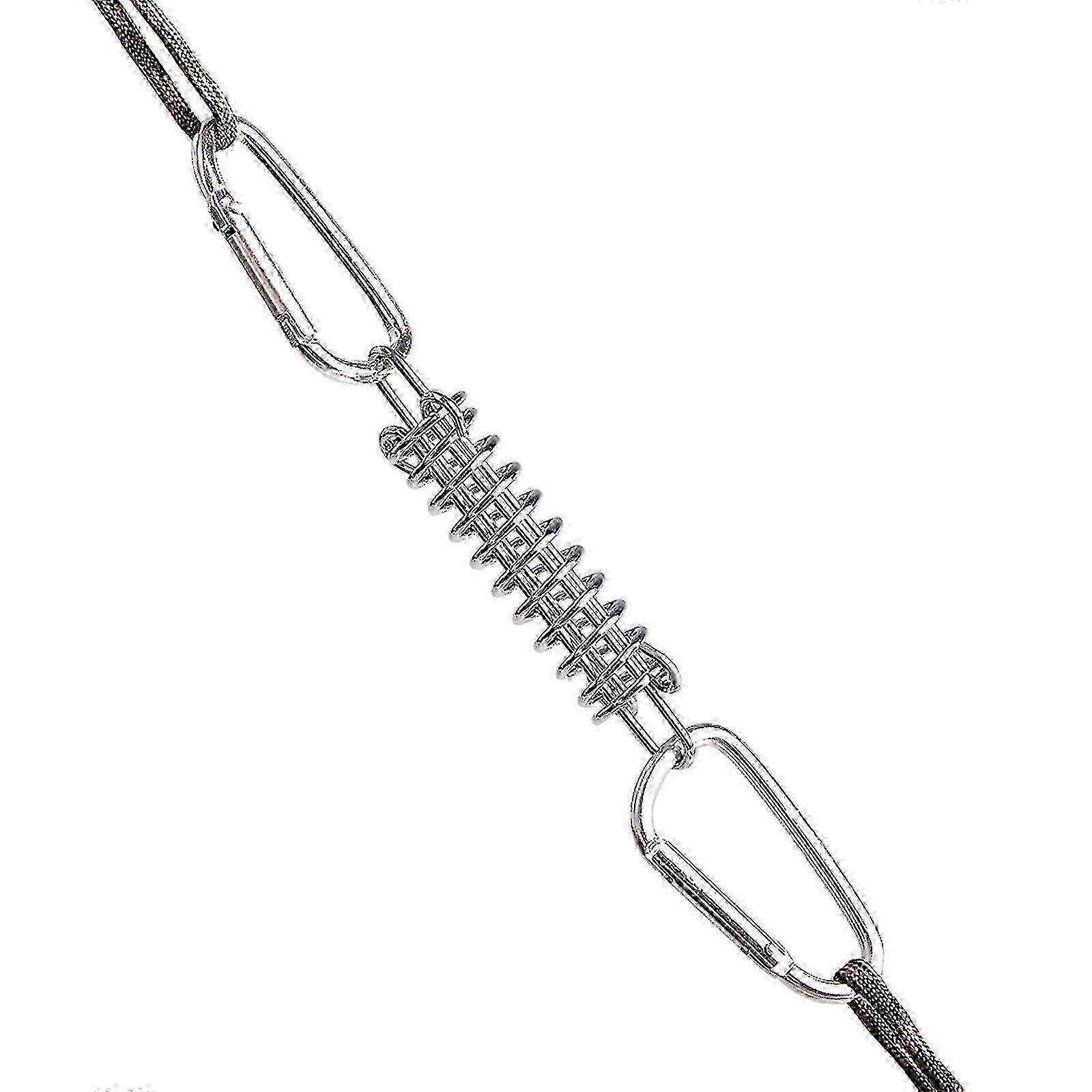 4pcs Awning Attachment Set Tension Spring, Alloy Spring Awning Spring Buckle, Heavy Duty Sun Shade Sail Fixing Kit