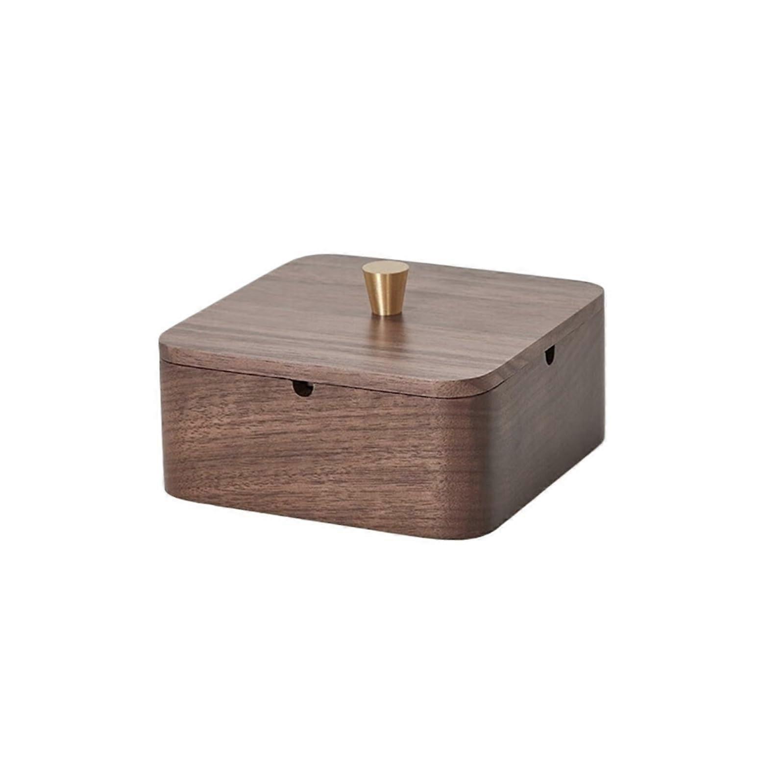 Desktop Ashtray with Stainless Steel Lining for Indoor Outdoor Use Patio Home Office Decor