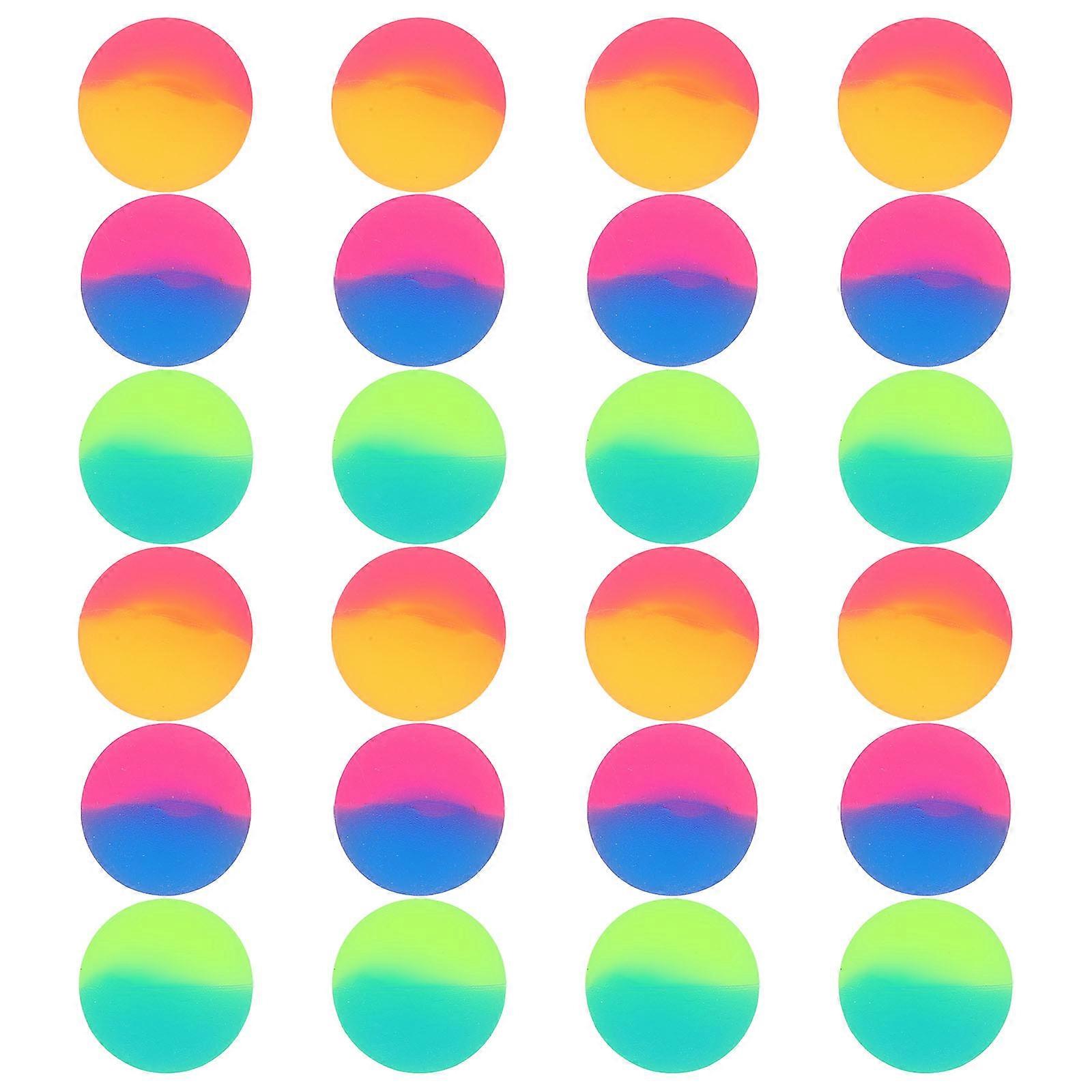 High Elastic Bouncy Balls for Sport Use Large Rubber Balls 24Pcs