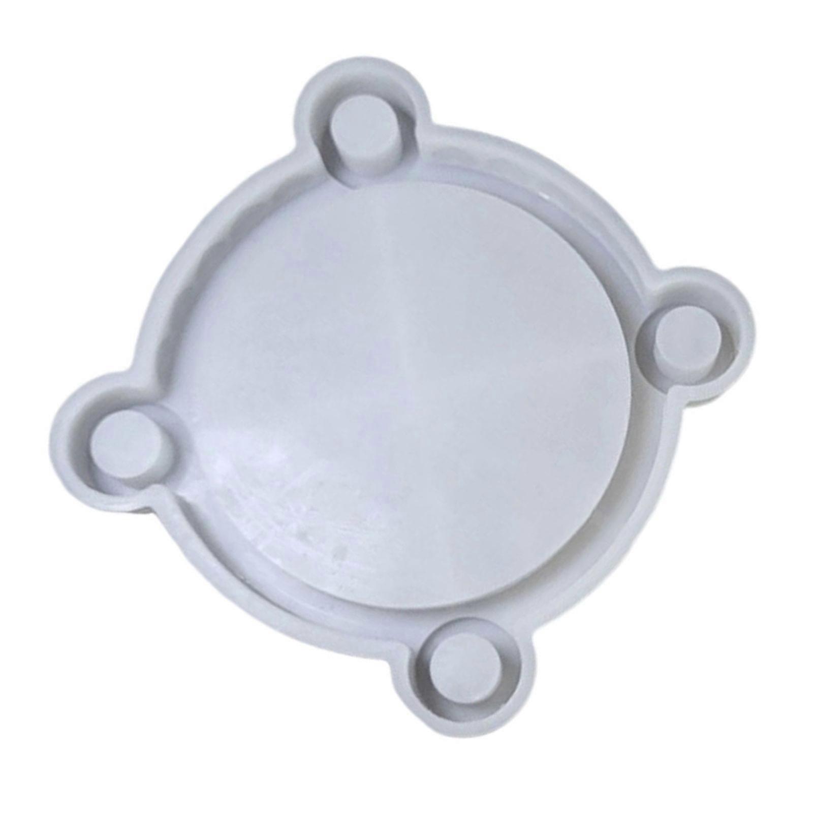 Efficient Heart Tray Silicone Molds Multipurpose Crafting Tool For Resin Soap Cements And Plasters Multicolor