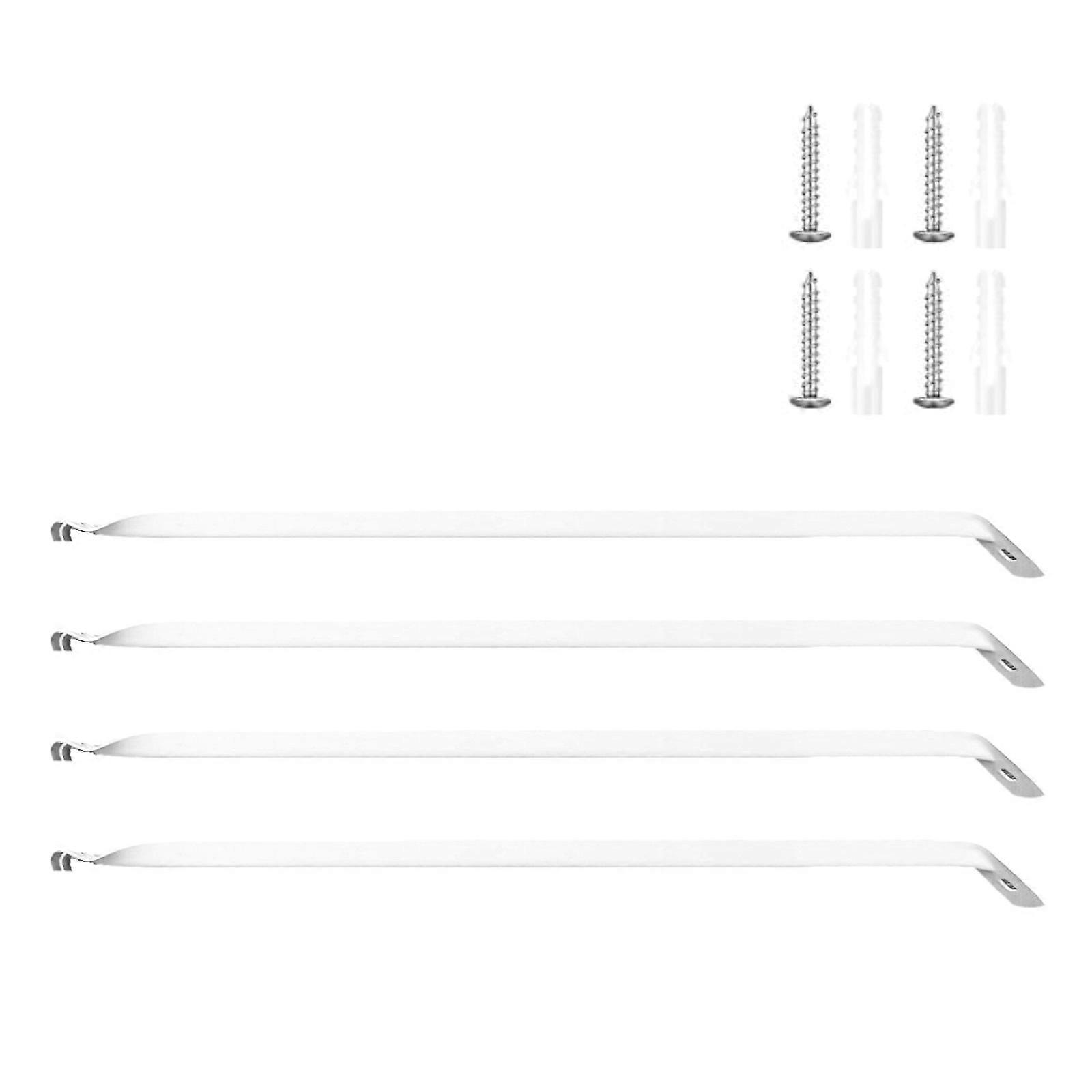 4pack Heavy Type Hide Shelf Brackets Carriers Furniture Floating Wall Shelf Included Mounting Hardware Multicolor