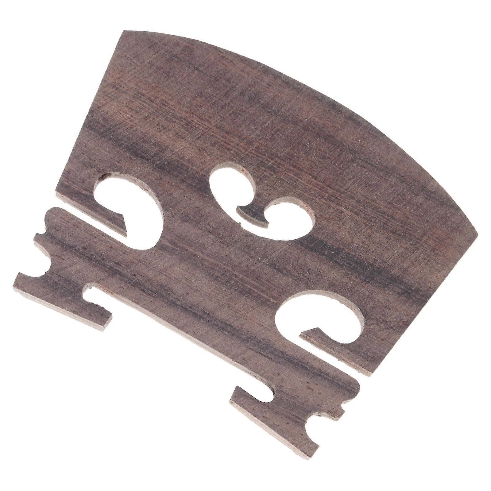 Rose Wood Violin Bridge Replacement Violin Steady Bridge Hand Carved Violin Bridge Professional Violin Parts Enduring Multicolor