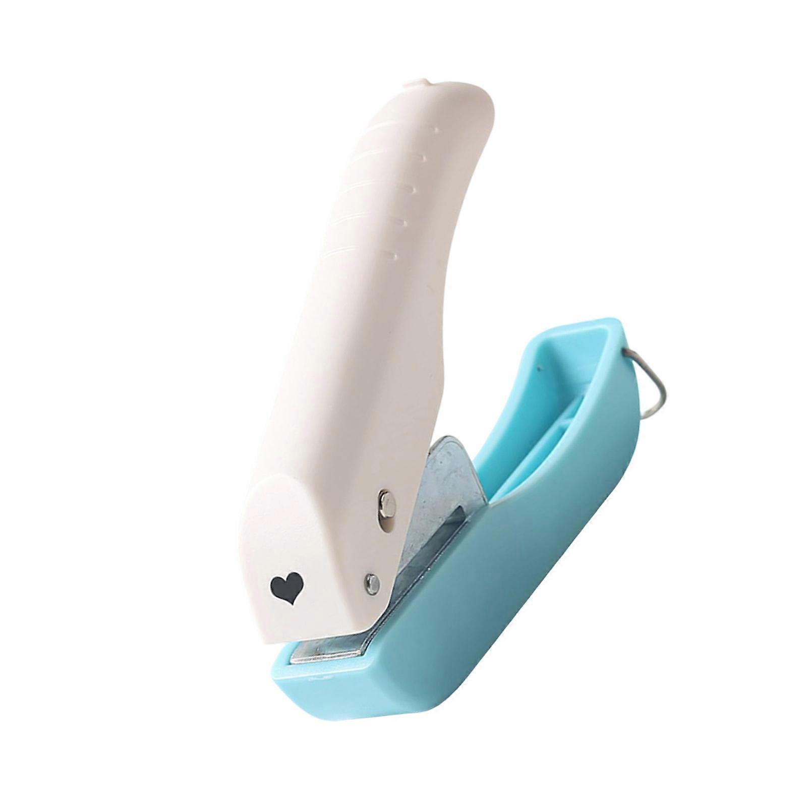 Tall Accuracy Plastic Punching Machine For Office Records With Ergonomic Handle And Thin Transportable Plan Multicolor