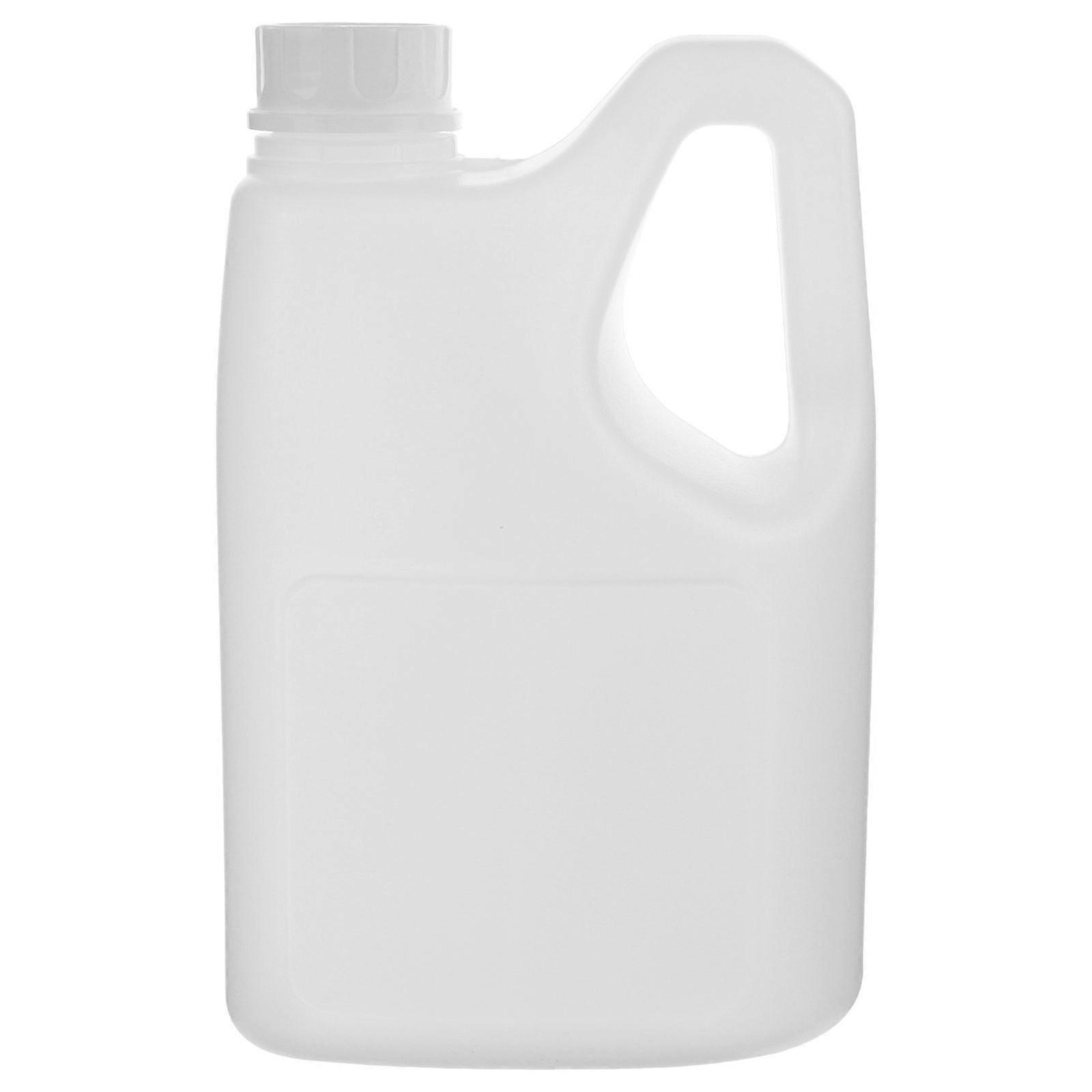 Empty Juice Bottle: Reusable Plastic Beverage Jug With Handle- Drinking Bottle Reusable Beverage Container Smoothie Jug 2l