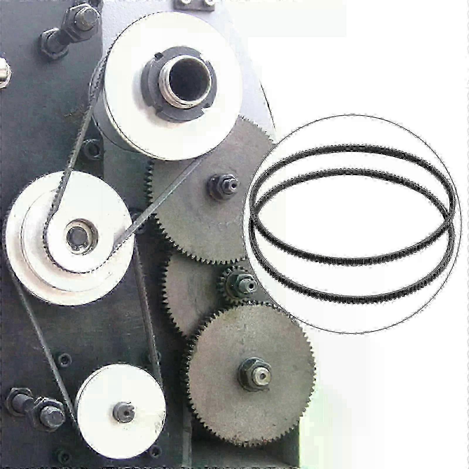 2pcs Model 5m375 And 5m387 Lathe Belt For Most Bore 21mm Metal Mini Lathe For Perfect Replacement For Wm210v Lathe Belts Edition 0822