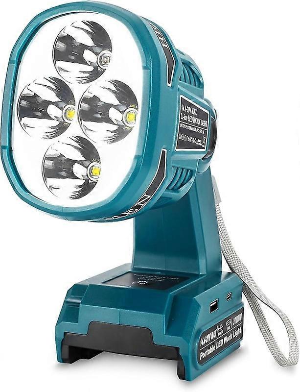LED Work Light Cordless LED Flashlight for Bosch 18v GBA Battery 22W For Camping