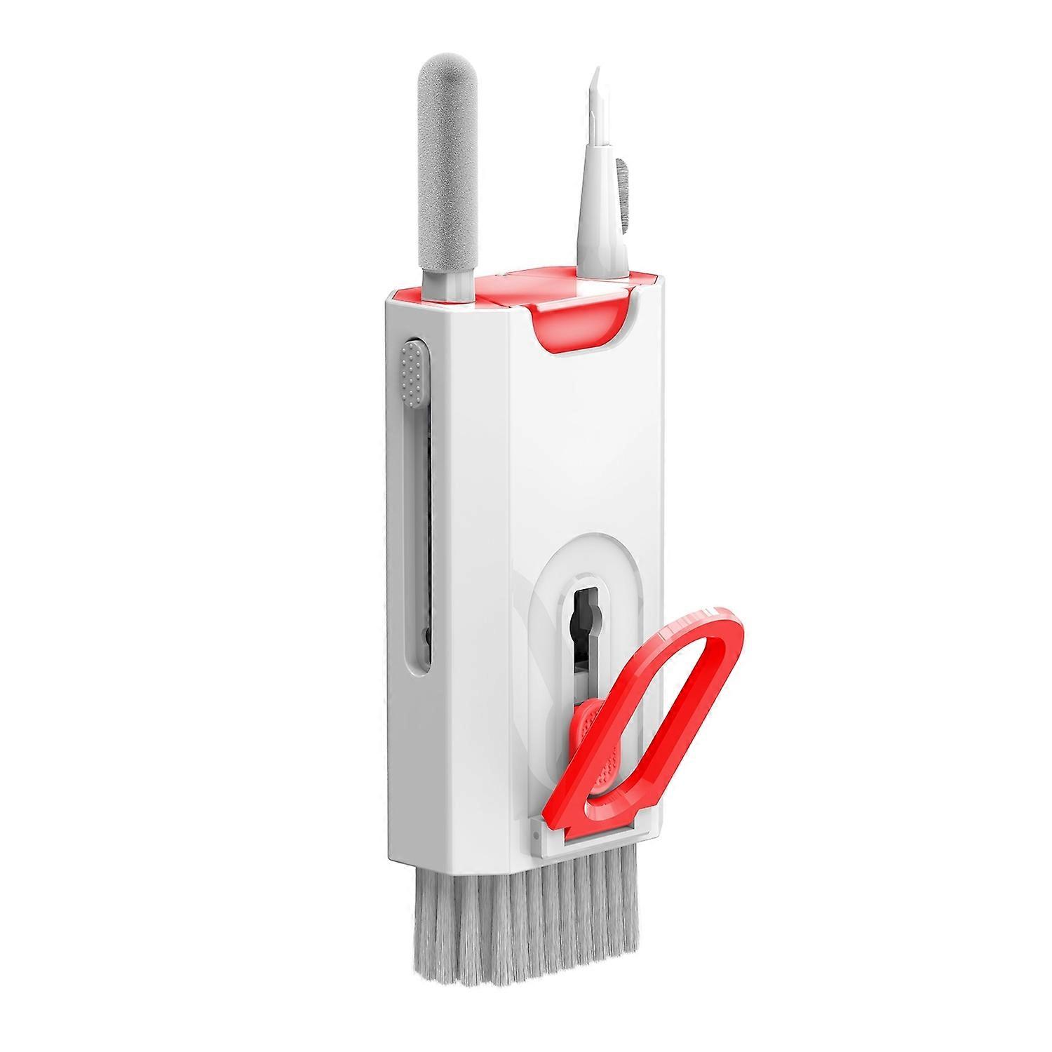 Q8 8 in 1 Multi-function Headset Cleaning Pen White+Red