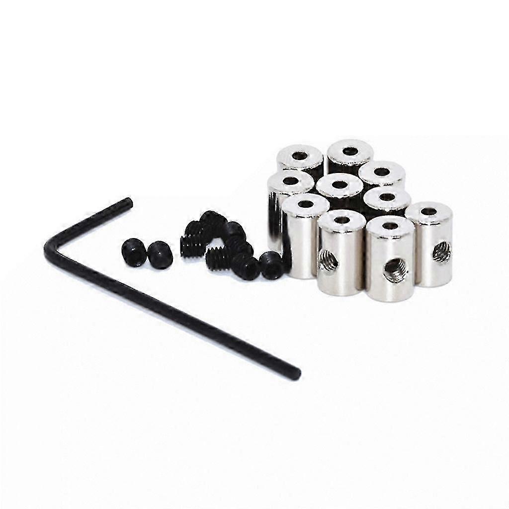 Pin Locks Pin Backs Locking Clasp with Wrench 10 Pieces Locking Pin Keepers