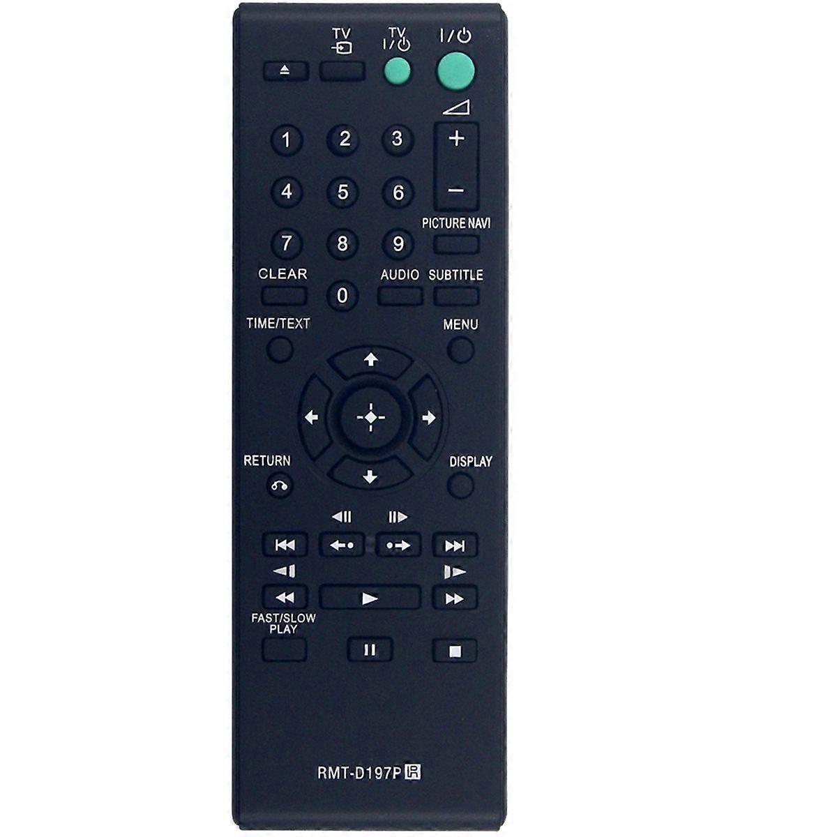 Replace -D197P RMTD197P Remote Control for CD DVD Player -SR510H -SR110 DVPSR510H DVPSR110