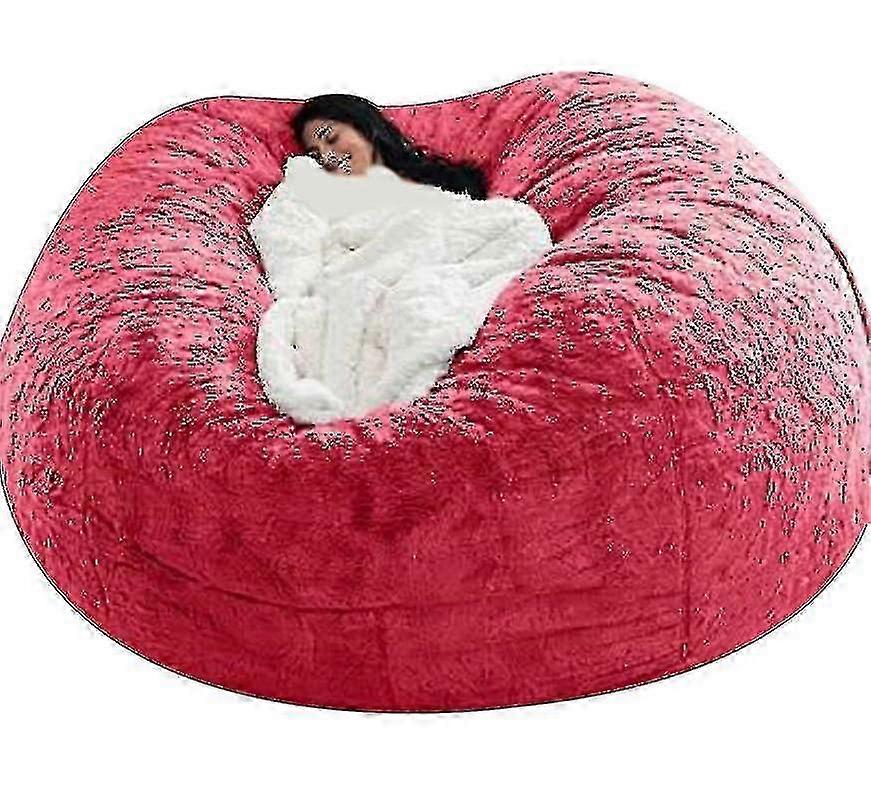 Lazy Sofa Bean Bag Artificial Fur Bean Bag Bean Sofa (excluding Filler) p20241204.6