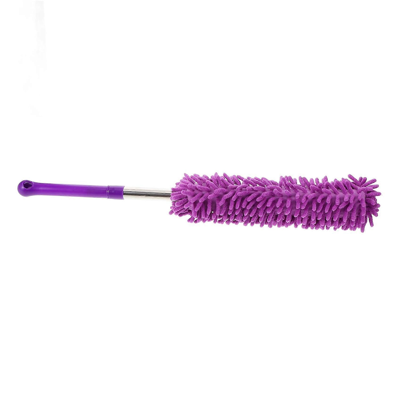 Extendable Chenille Duster with Ergonomic Handle for Car, Furniture, Ceiling and Wall Cleaning