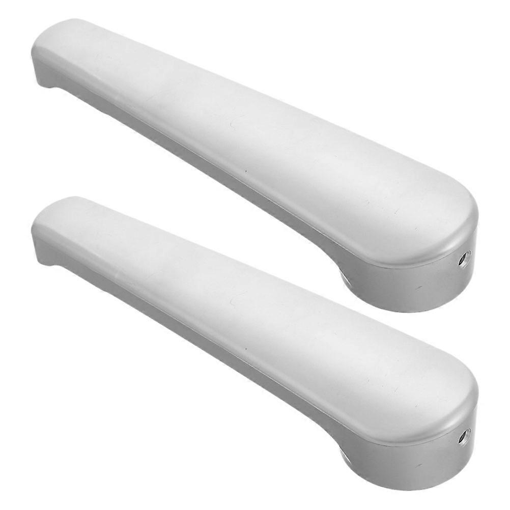 Interior Lock Handle Rv Cabin Door Handle For Bathroom Lightweight Design Electroplating 2Pcs
