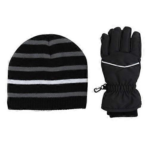 Ensemble bonnet et gants Isotherm pour enfants de Mountain Warehouse Bleu XL
