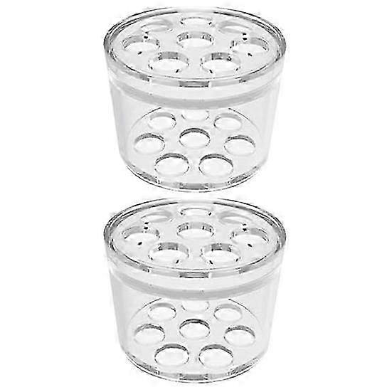Spiral Stem Holder for Flower Arrangements - 2-Piece Grid Arranger