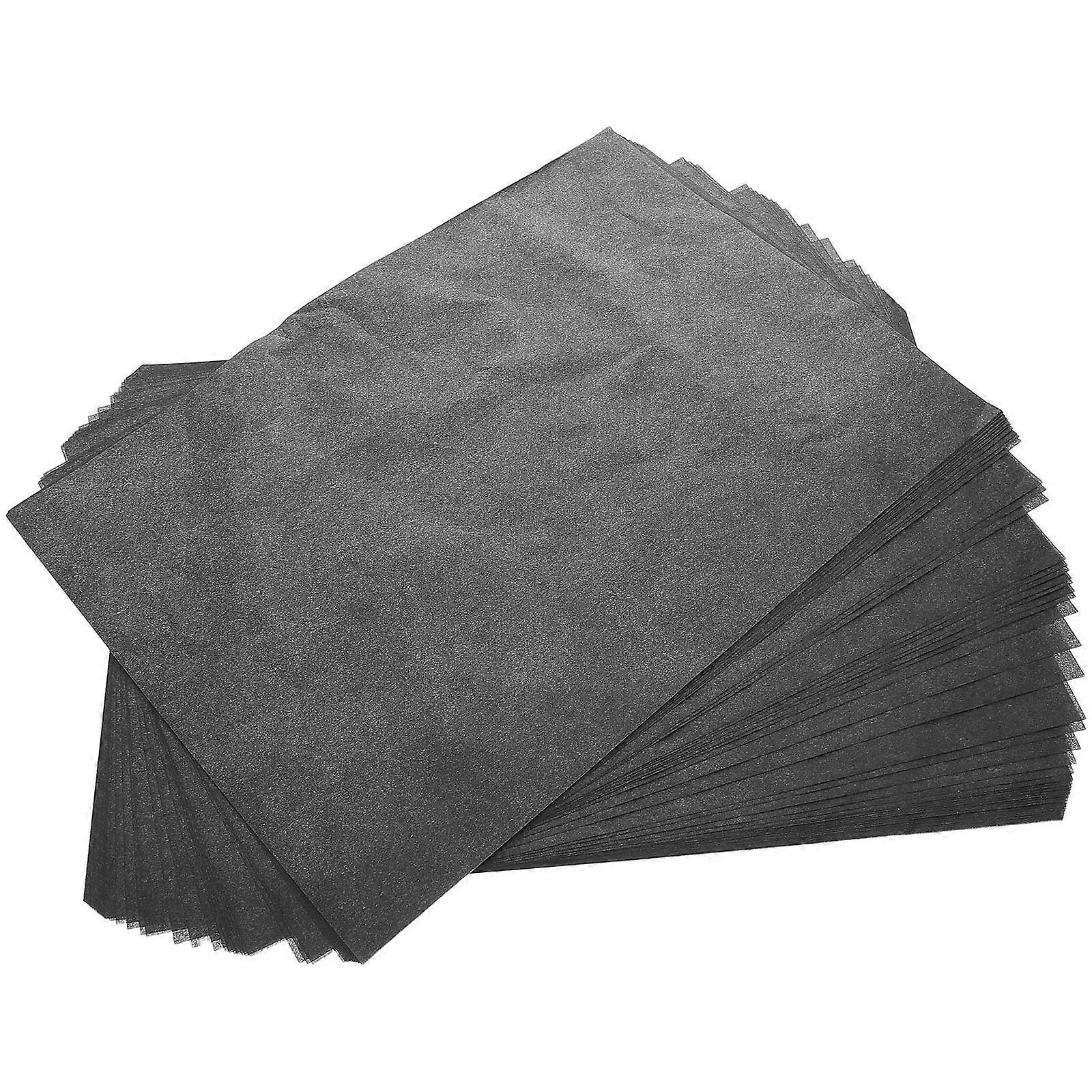 Graphite Transfer Sheets Carbon Tracing Paper For Education Projects Clear Writing A4 50Sheets