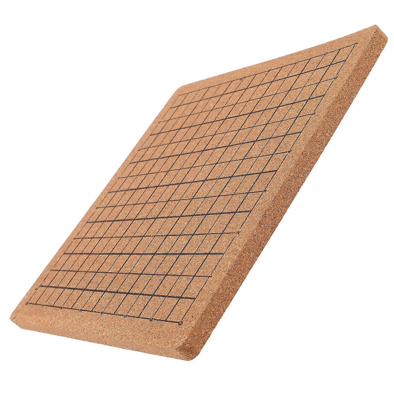 Quilling Board Macrame Kits Cork Material For Diy Projects Square Shape Grid Positioning Home Decoration 1Pack