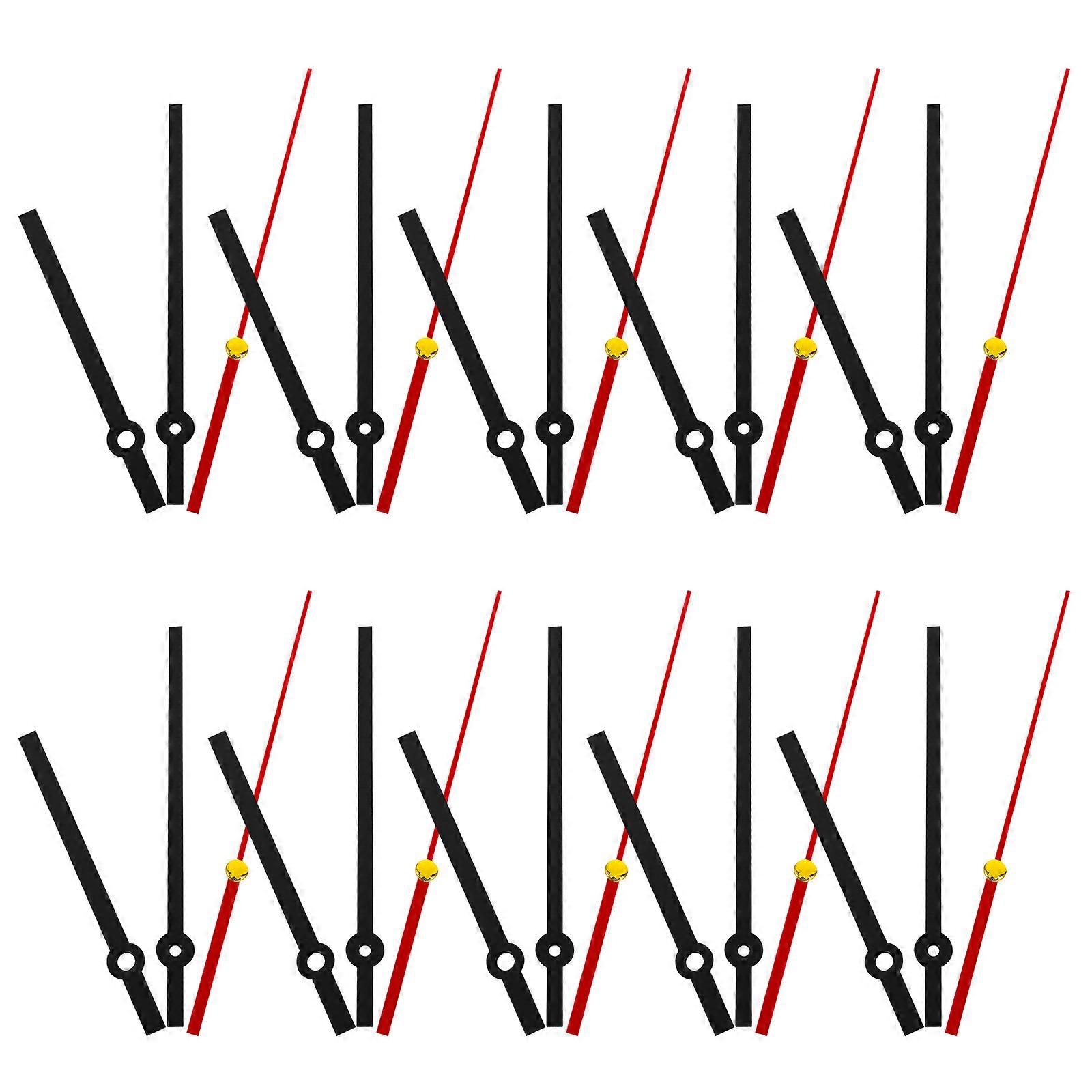 Decorative Clock Replacements Plastic Hands for Clock Repair 10Sets