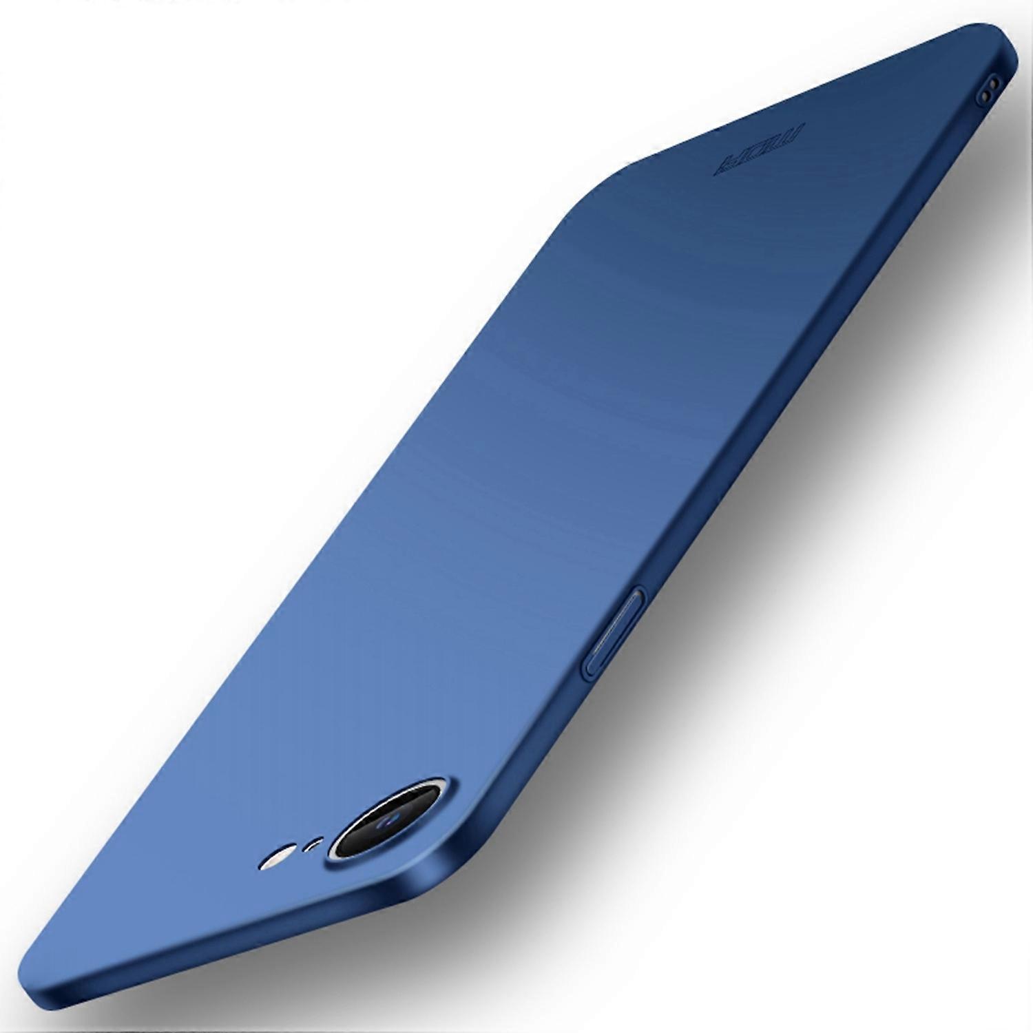 HW For iPhone 16e Phone Case MOFI Shield Matte Series Ultra Slim PC Protective Cover - Blue