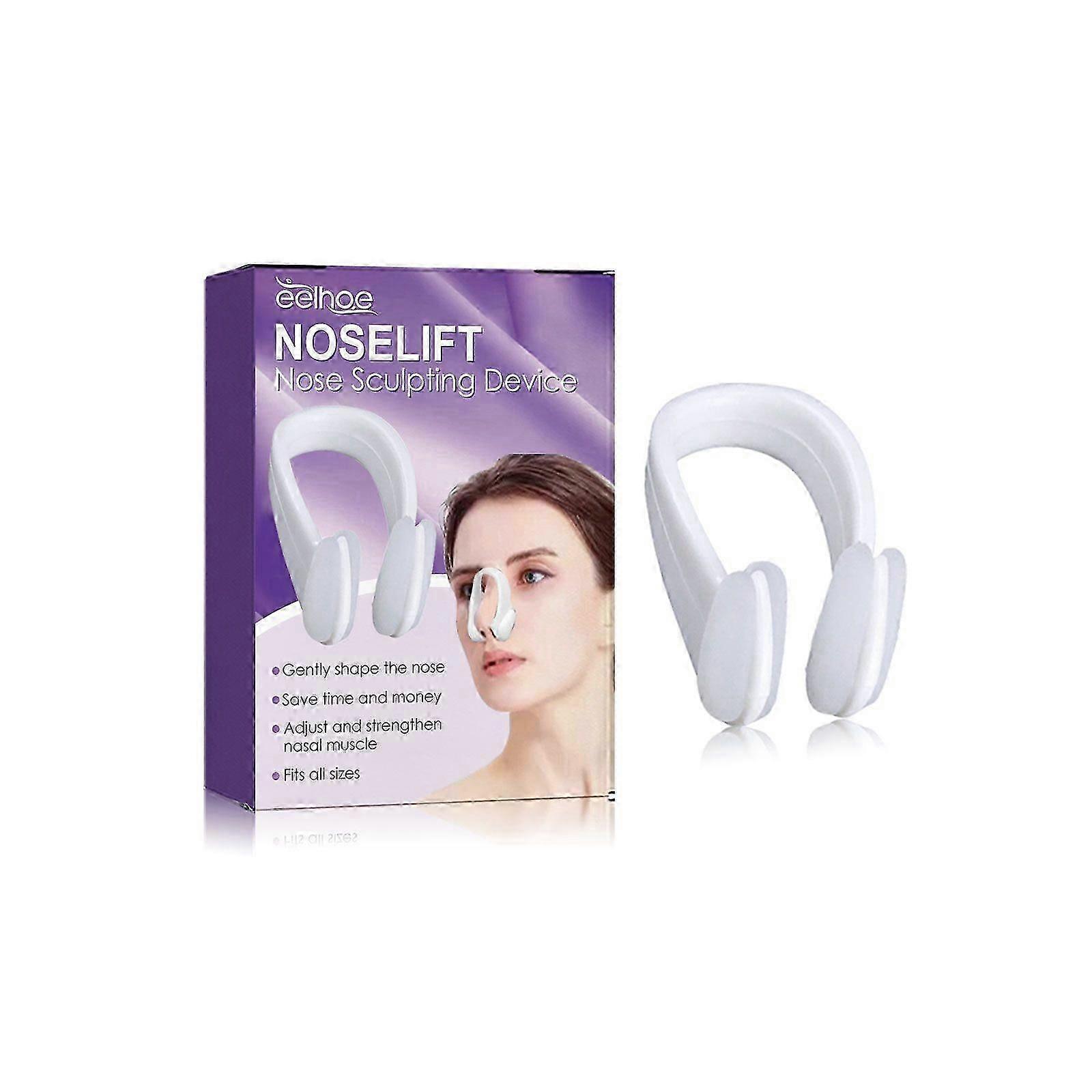 Silicone Nose Shaper with EMS Technology  Reduce Nose Size & Enhance Contour Naturally, Comfortable & Portable for Daily Use