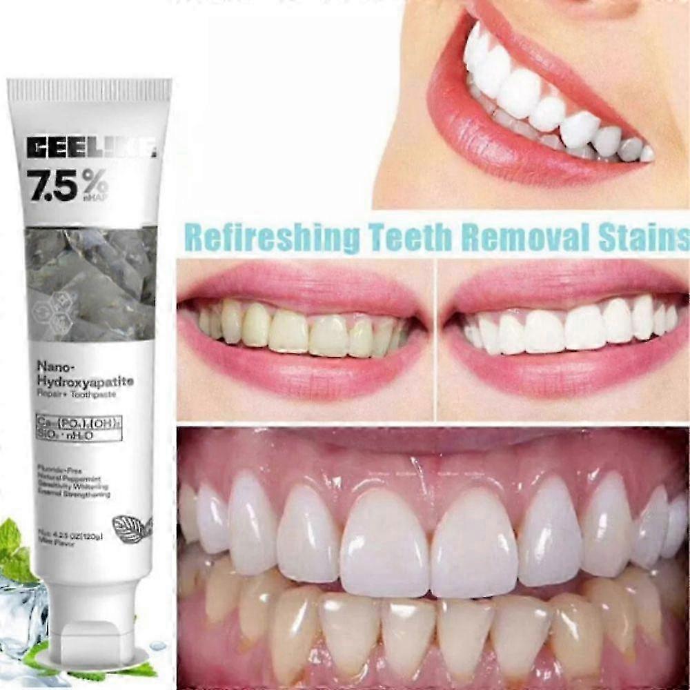3X CEELIKE Hydroxyapatite Toothpaste Enamel Strengthening&Sensitivity Whitening