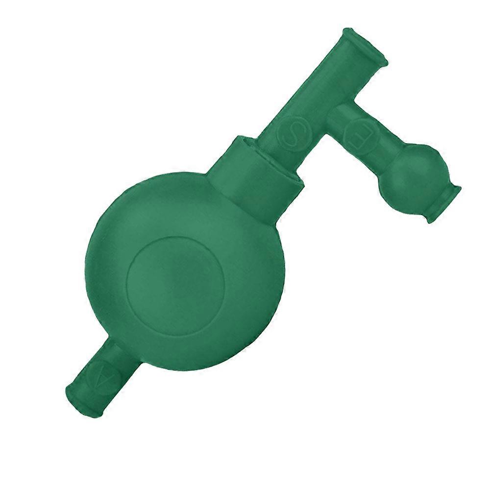 Rubber Pipette Filler With Three Valves For Laboratory Workers 5.1×2.4×2.4in Discharge Control 1Pack