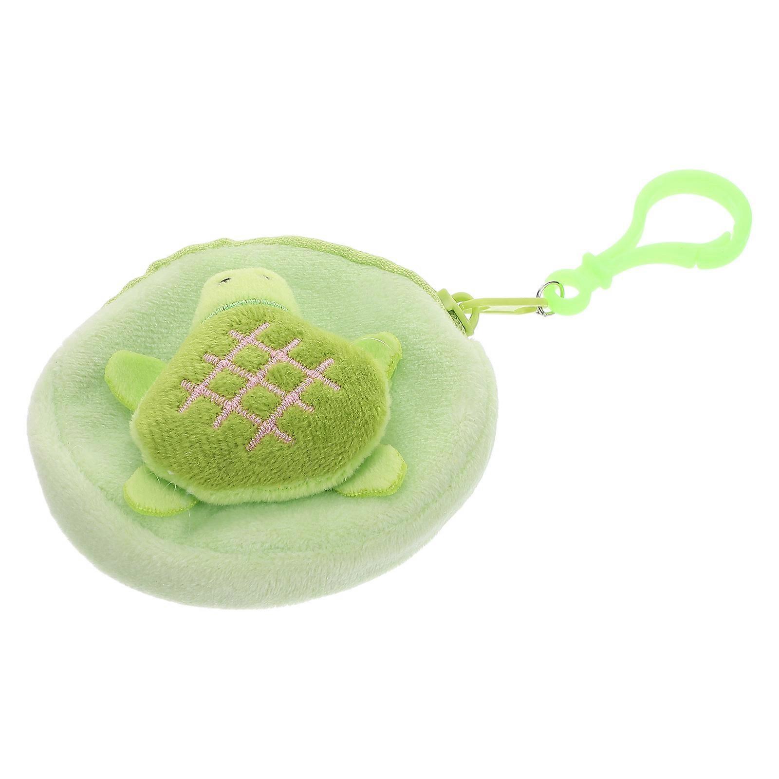 Small Coin Purse Cute Plush Wallet for Storage Light Style