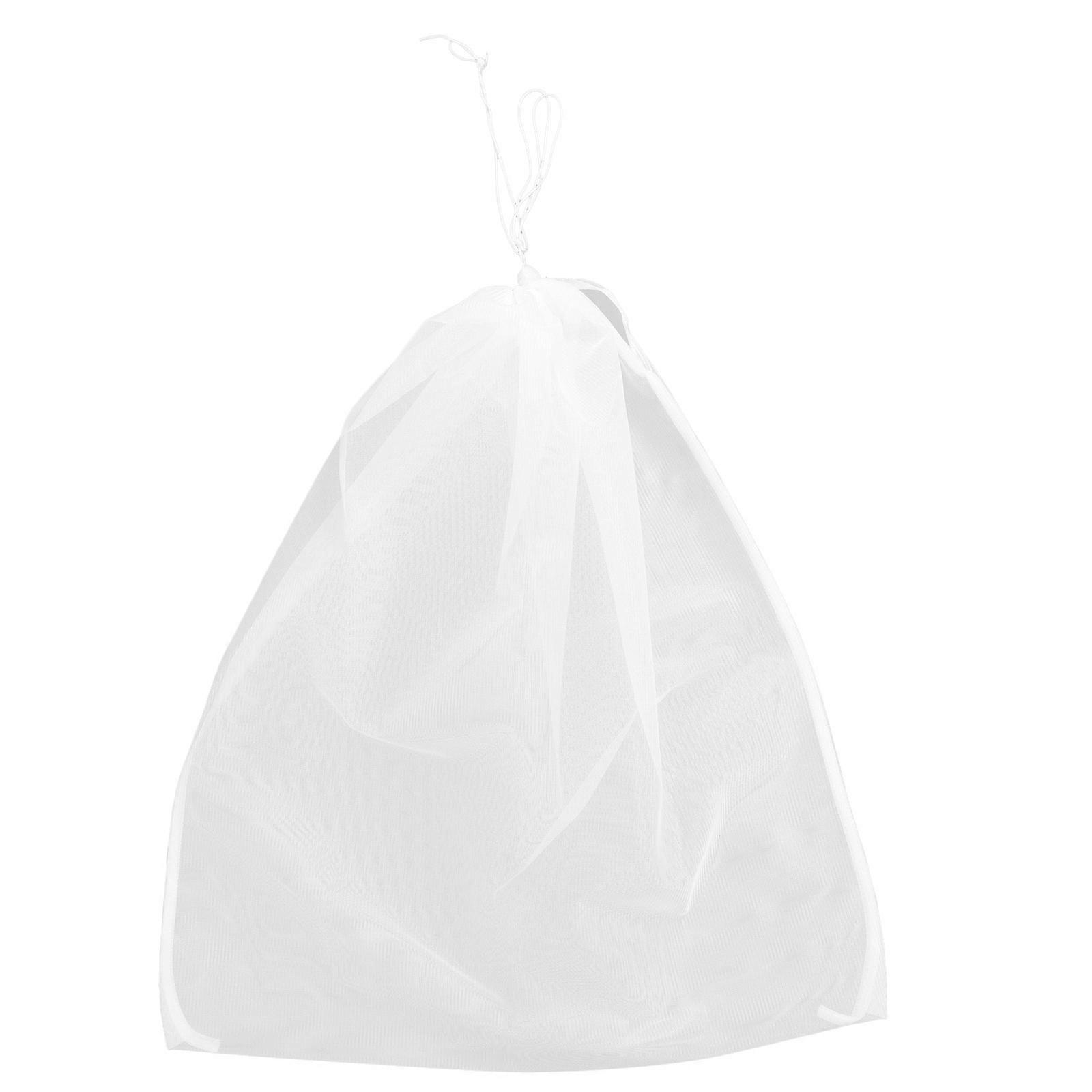 Filter Bag Nut Milk Straining Bag For Juice Filtering Polyester Material Drawstring Fastening 1Pack