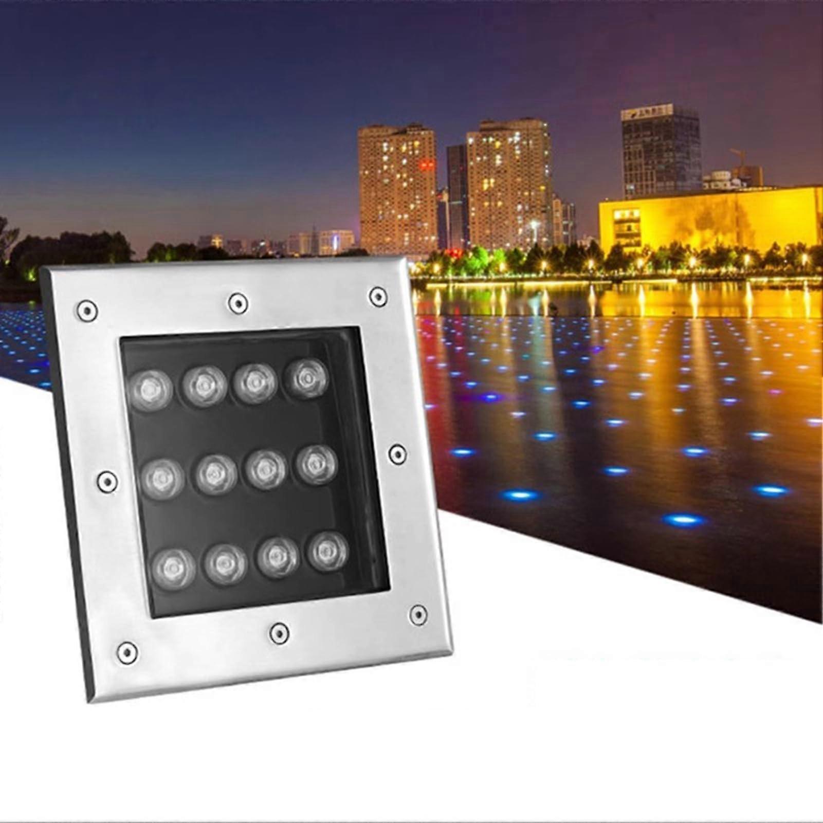Outdoor Landscape Lights IP66 Waterproof Low Voltage LED Embedded Ground Lighting for Garden Pathways