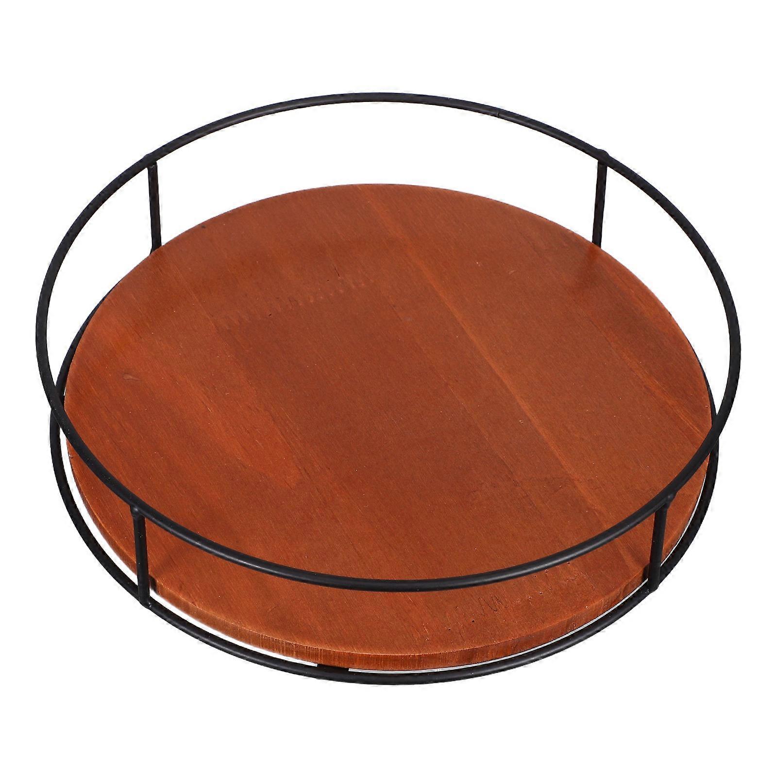 Black Rotating Kitchen Spice Organizer with Convenient Rotation Design and Space Saving Solution 9 Inch