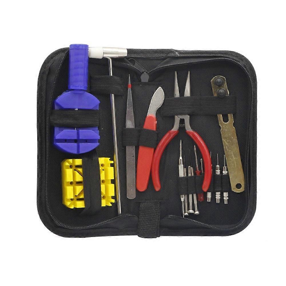 Kit d'outils de r��paration de montre antid��rapant, ensemble d'outils d'horloger portables durables, mallette de transport, ensemble de barre