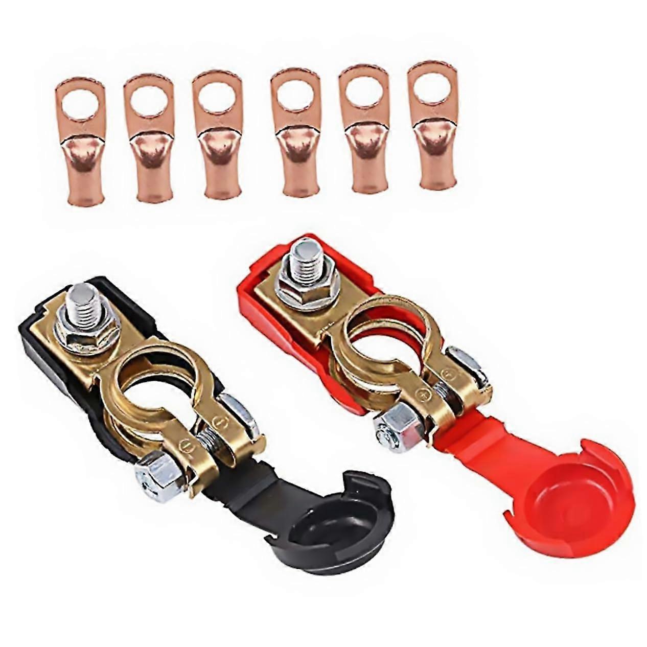 Car Battery Cable Terminals Zinc Alloy Quick Release Terminal Clamp For Auto Battery Connectors