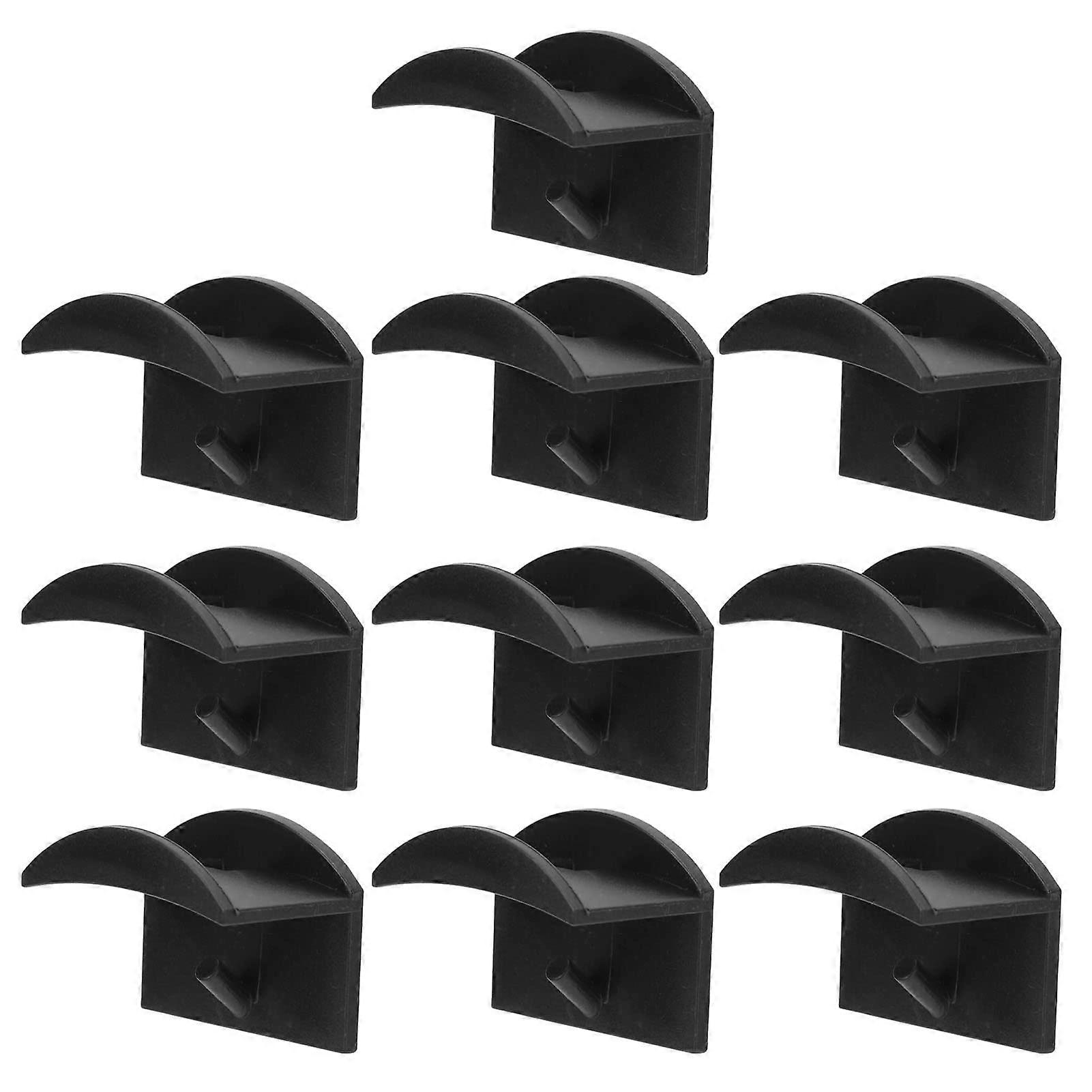 Hat Hooks for Wall Set 10Pcs ShapePreserving Adhesive Holders for Hats and Accessories